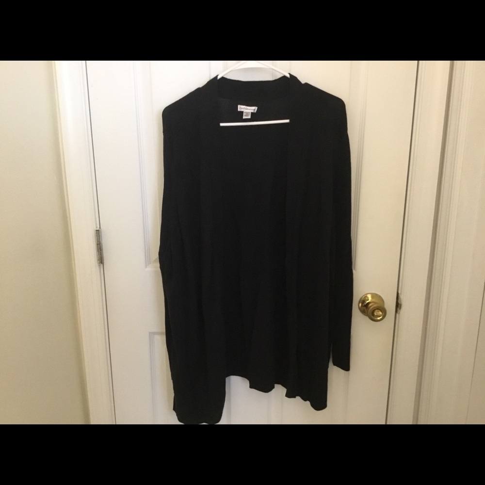 Black Long Sleeve Cardigan